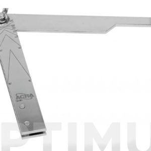 FALSA ESCUADRA ACERO GRADUADA