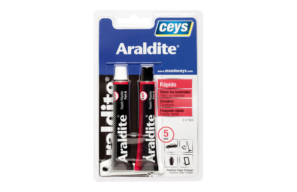 ADHESIVO ARALDITE RAPIDO 15+15