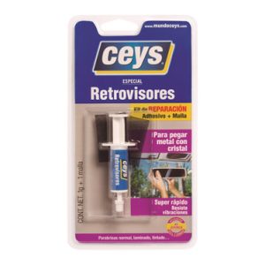 ADHESIVO RETROVISORES METAL CR