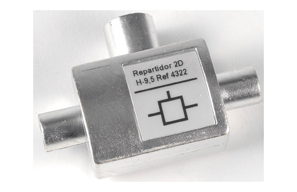 REPARTIDOR COAXIAL 9,5MM 4322
