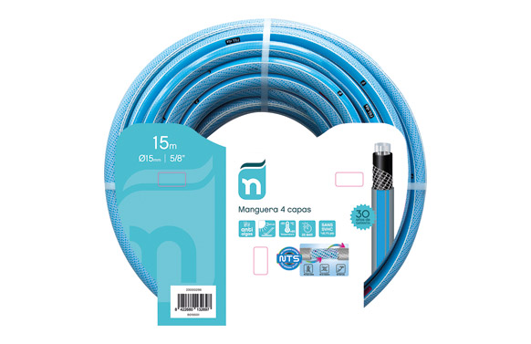 MANGUERA 4 CAP NTS BY FITT 15M