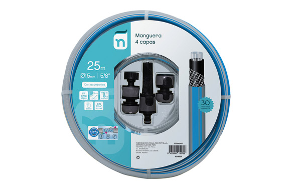 MANGUERA 4 CAP NTS BY FITT 15M