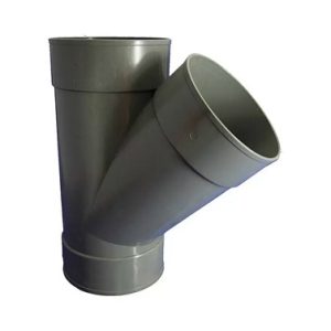 DERIV.SIMPLE EVAC.PVC H-H 45º