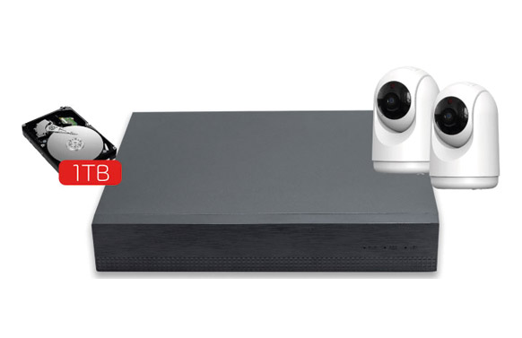 GRABADOR NVR VIDEO 8 CANALES +