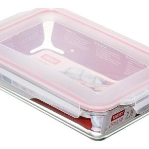 CONTENEDOR HERMT.VIDRIO RECT.