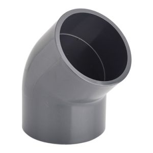 CODO PVC PRESION H-H 45º Ø32