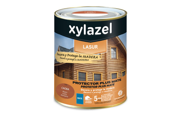 LASUR PLUS MATE 250 ML CAOBA X