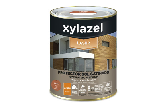 LASUR SOL SATINADO 750 ML CAOB