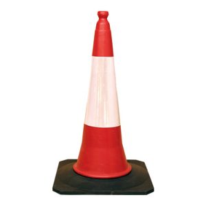 CONO SEÑALIZACIÓN BANDA REFLEC