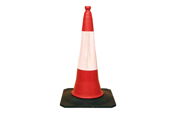 CONO SEÑALIZACIÓN BANDA REFLEC