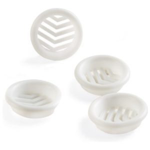 KIT 4 REJILLAS EMPOTRAR D-4CM