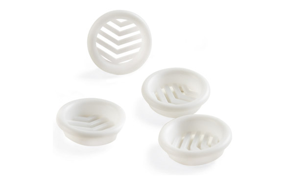 KIT 4 REJILLAS EMPOTRAR D-4CM