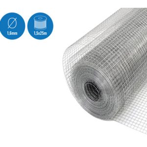 MALLA ELECTRO GALVA 25 X 25 1,