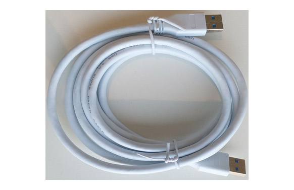 CABLE USB A/ USB A MACHO/MACHO