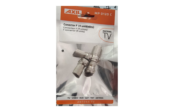 CONECTOR ANTENA COAXIAL F 4 PZ