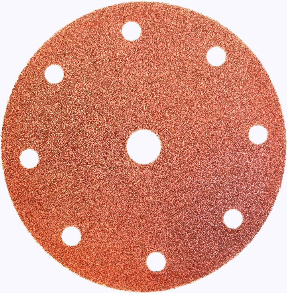 DISCO PAPEL Ø 150 P120 8+1 AGU