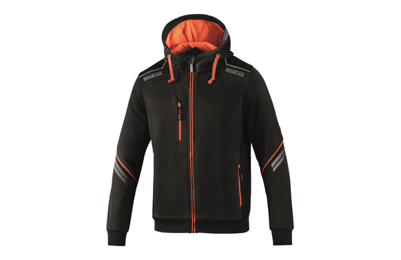 SUDADERA NEG/NAR FLUOR XL 0241