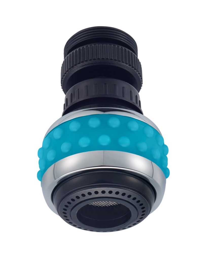 ROCIADOR COCINA CON ROTULA AZU