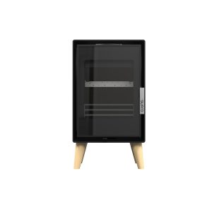 ESTUFA LEÑA JACCO NEGRA 42X74,