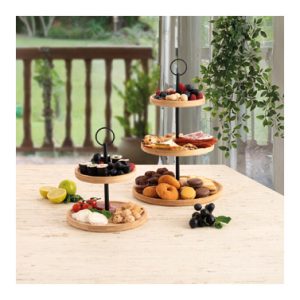 BANDEJA 3 ALTURAS BAMBU 542699