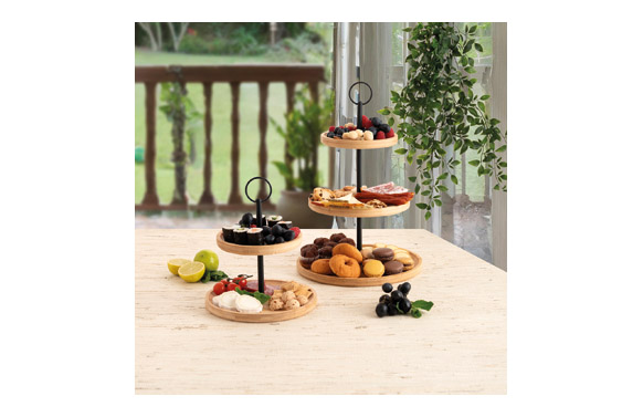 BANDEJA 3 ALTURAS BAMBU 542699