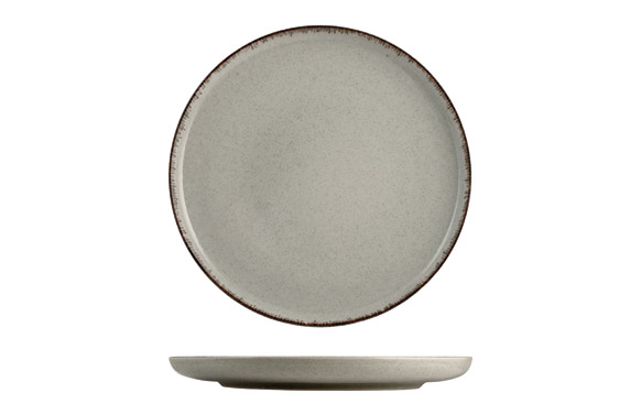 PLATO PORC. PEAR LLANO Ø 27 CM