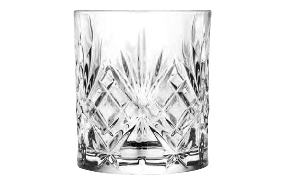 VASO VIDRIO TALLADO MELODIA 31