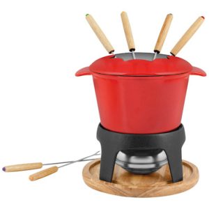 FONDUE HIERRO FUNDIDO ROJA 11