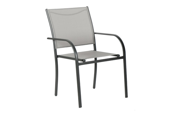 SILLON ACERO TEXTILENE GRIS CL