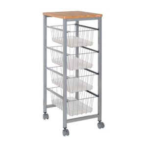 VERDULERO 4 CESTAS SOBRE MADER