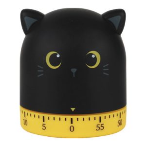 TEMPORIZADOR COCINA GATO NEGRO