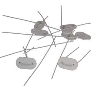 FIJACION CAÑIZO PCV BLANCO 26