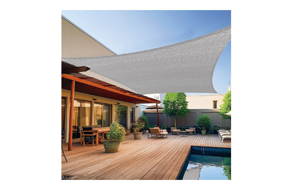 TOLDO CUADRADO POLIE 3,6X3,6 B