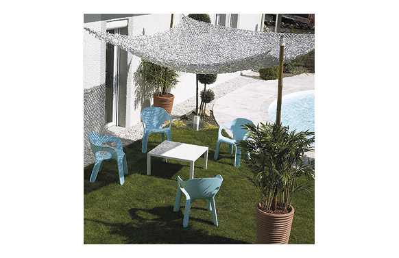 TOLDO CUADRADO GRIS 3X3