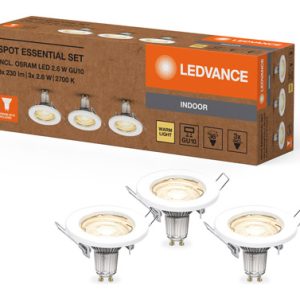 FOCO EMP. BL GU10 2,60W 230LM