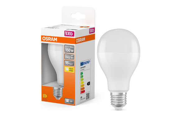 BOMBILLA ESTAN LED E27 19W 245