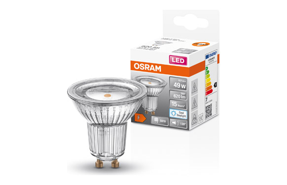 BOMBILLA GU10 LED 6,9W 620LM 6