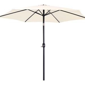 PARASOL ALUM INCL BEIGE 3M TUB