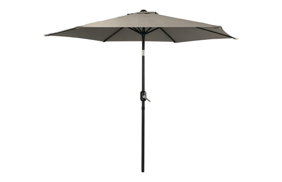 PARASOL ALUM INCL TAUPE 2,5M T