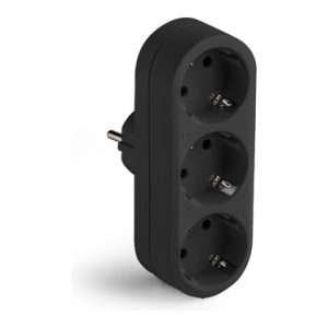ADAPTADOR FRONT 3T NEGRO 16A 2