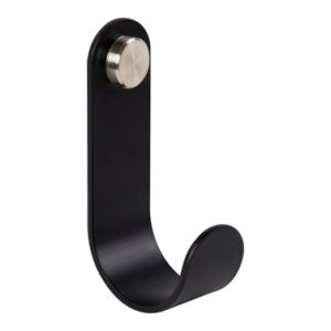 GANCHO BOTON INOX NEGRO