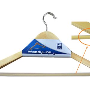 PERCHA MADERA CON BARRA ANTIDE