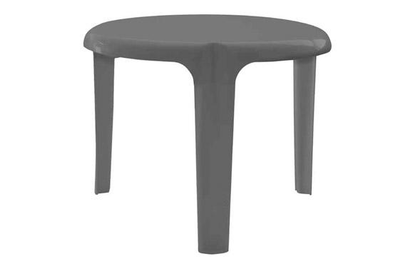 MESA AUXILIAR RESINA ANTRACITA