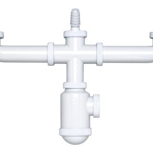 SIFON BOTELLA DOBLE TOMA Ø 40