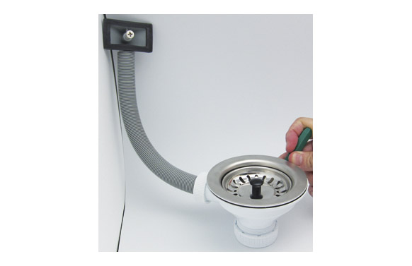 VALVULA CESTA TAPON INOX Ø115