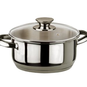 CACEROLA ECCO INOX TAPA CRISTA