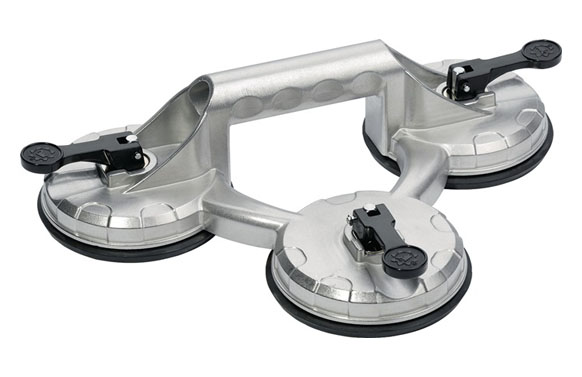 VENTOSA TRIPLE ALUMINIO 118MM