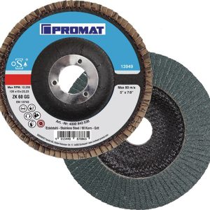 DISCO LAMINAS INOX 125MM ZK60G