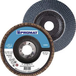 DISCO LAMINAS CONICO INOX 125M