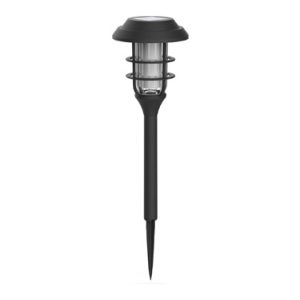 BALIZA SOLAR LED NEGRA IP44